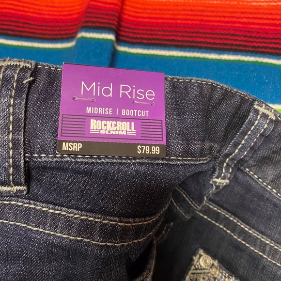 Rock & Roll Denim Bootcut BRAND NEW - Picture 6 of 7